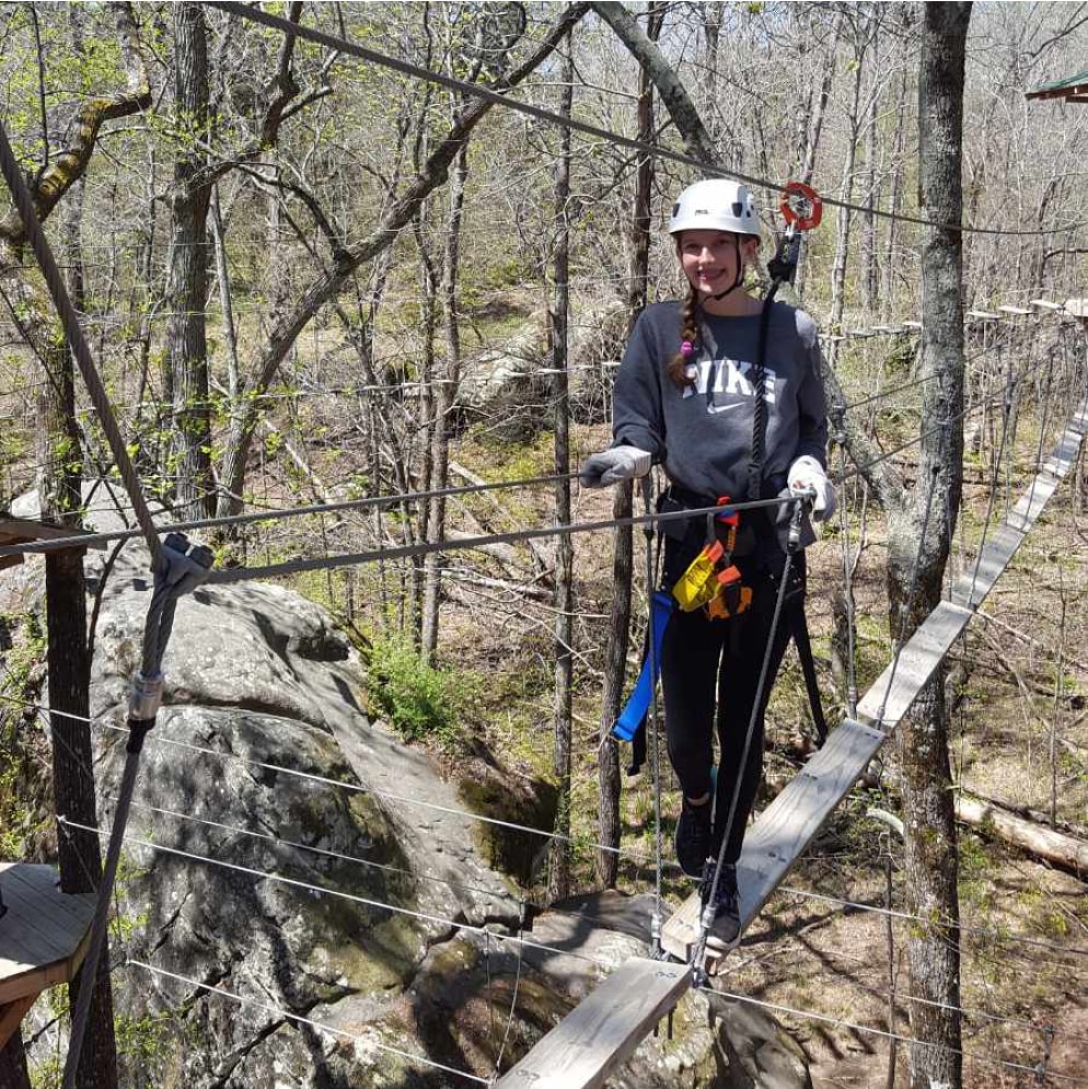 DeSoto Falls State Park zipline