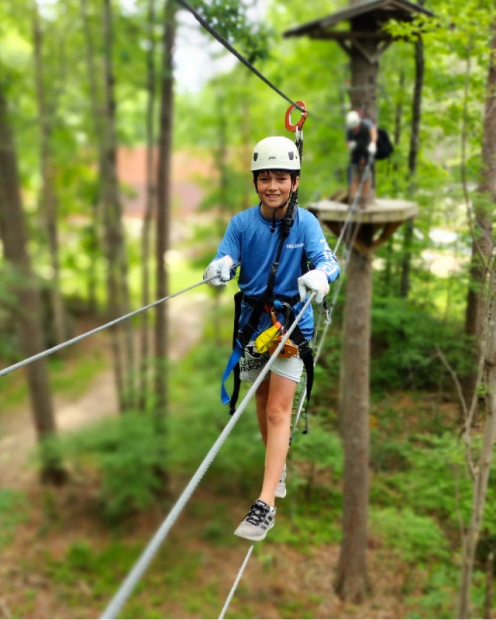 Zipline DeSoto Falls State Park